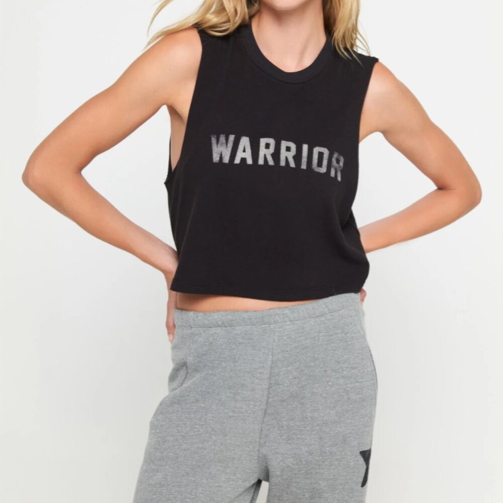 Spiritual Gangster Nova Callie Crop in Black (size M)